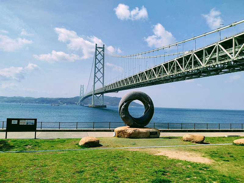 The Akashi Kaikyo Bridge